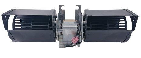 64W 1.0A 115V Konveksiyon Fan Motoru Yüksek Sıcaklık Tekerlek 4X4 Sincap Kafesi