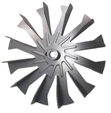 142 mm çaplı fan bıçağı FS1422 1.5 mm Kavurma Fırını / Pellet Fırını için