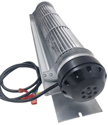 86mm X 360 AC Çapraz Akış Blower Fan Santrifüj Akış 100W 0.88A Harici Rotor Motoru