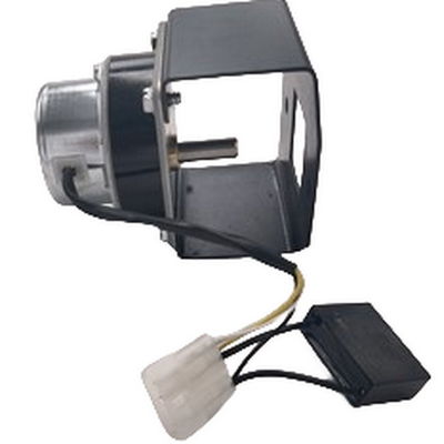 5.5W 0.05A 2.4RPM Pellet Auger Motor Gölge direği Yüksek verimlilikli Metal Kilisesi ile