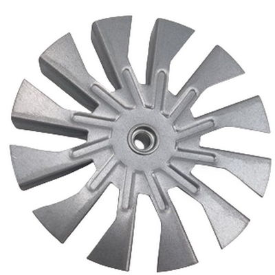 120mm 12 bıçaklı Röstürme Fanı / Fırın Şömine / Pellet Fırını Yüksek Sıcaklığa Dayanıklı