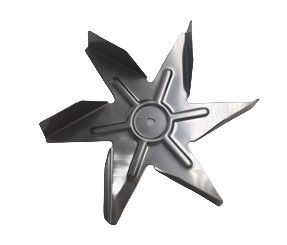 150mm çaplı şömine fanı fırın fırını için paslanmaz çelik 6 bıçaklı