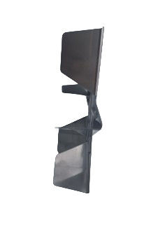 150mm çaplı şömine fanı fırın fırını için paslanmaz çelik 6 bıçaklı