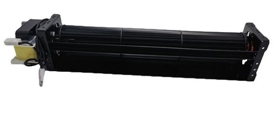 Tanjansal Blower Çapraz Akış Ventilatörü Siyah elektroforez 120V 60HZ 260mm Elektrikli fırın için