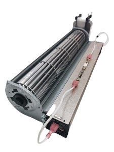 PTC ısıtıcı elemanı ile 27W çapraz akışlı hava alıcısı 120V 60HZ için